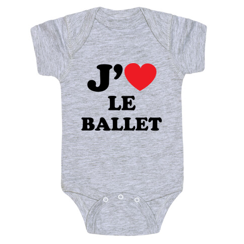 J'aime Le Ballet Baby One-Piece