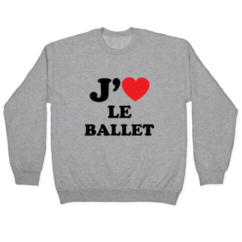 J'aime Le Ballet Pullover