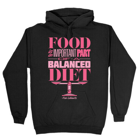 Food Diet Hooded Sweatshirt