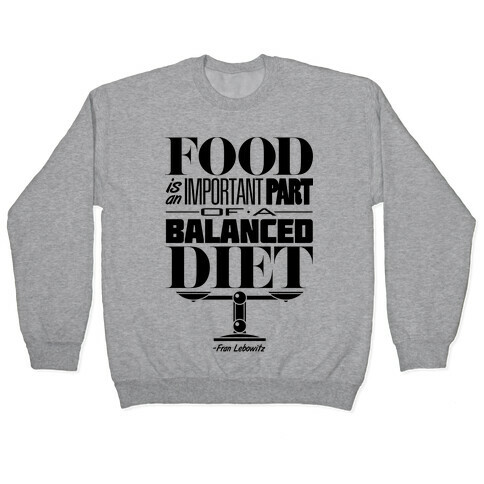 Food Diet Pullover