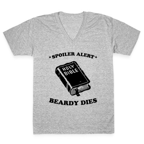 Bible Spoiler V-Neck Tee Shirt