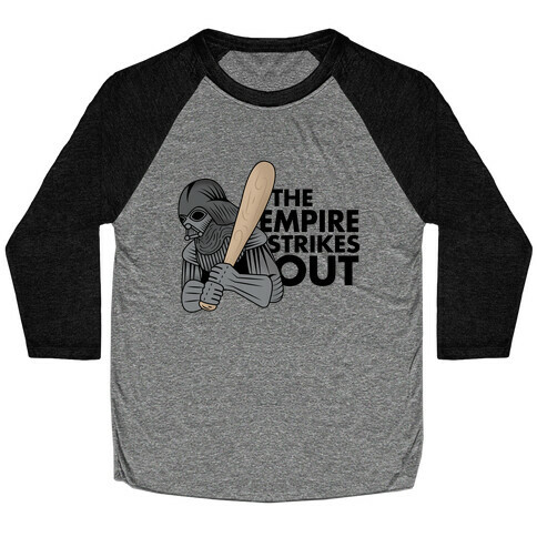 The Empire Strikes Out Baseball Tee
