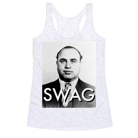 Al Capone Alternate Swag Racerback Tank Top