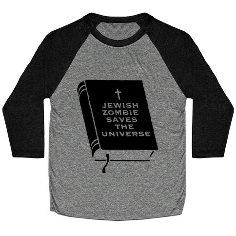 Jewish Zombie Baseball Tee