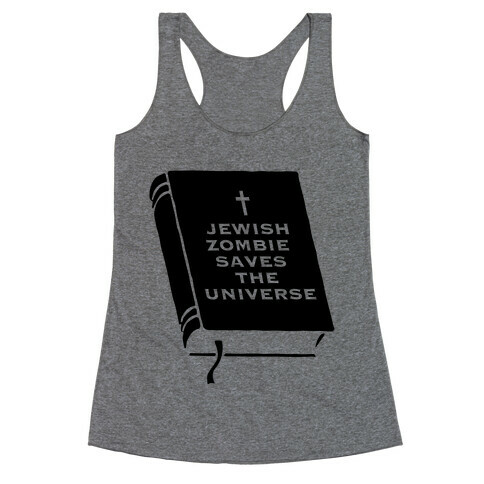 Jewish Zombie Racerback Tank Top