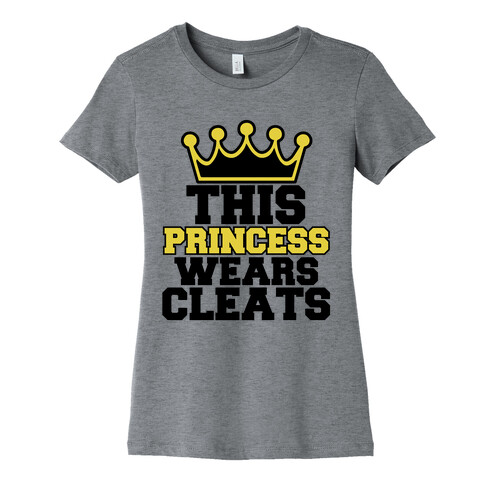 Soccer Princess Womens T-Shirt