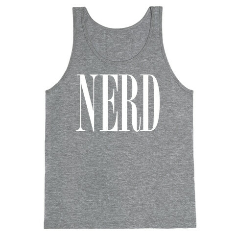 Nerd (Text) Tank Top