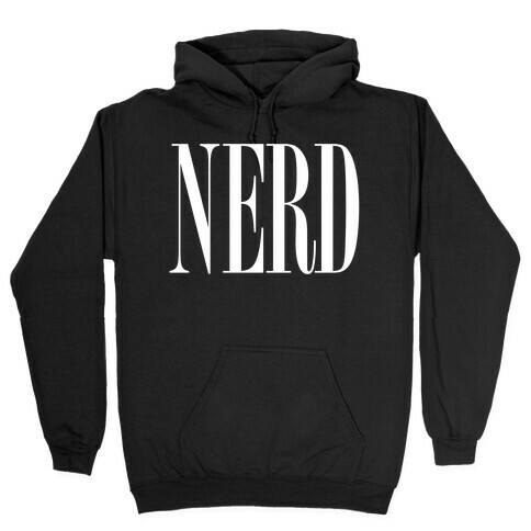 Nerd (Text) Hooded Sweatshirt