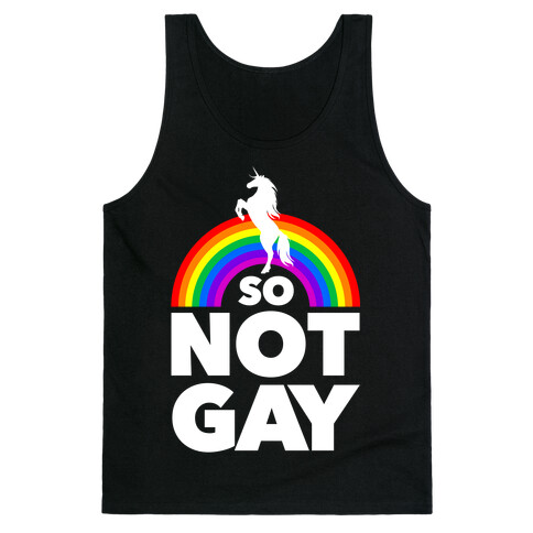 So Not Gay (Dark) Tank Top