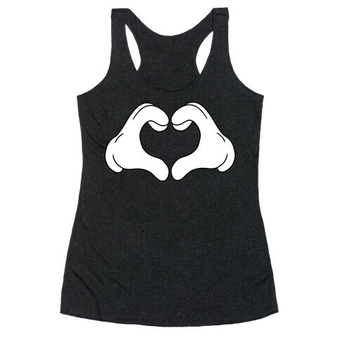 Heart Hands Racerback Tank Top