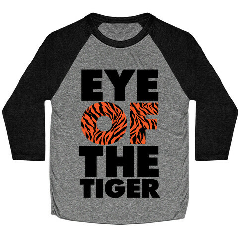 Eye Of The Tiger Baseball Tee