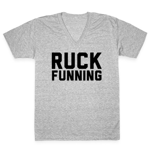 F*** Running V-Neck Tee Shirt