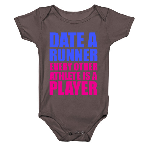 Date a Runner Baby One-Piece