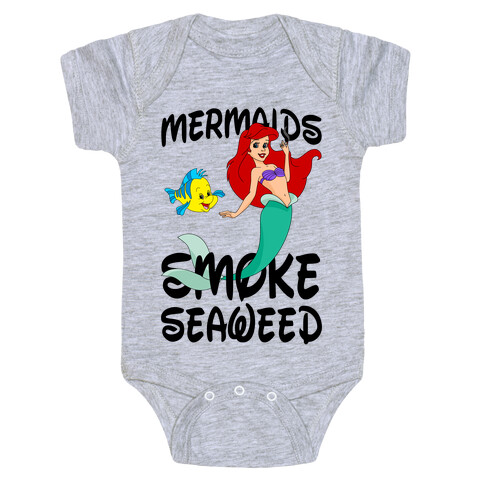 Mermaids Smoke Seaweed Baby One-Piece