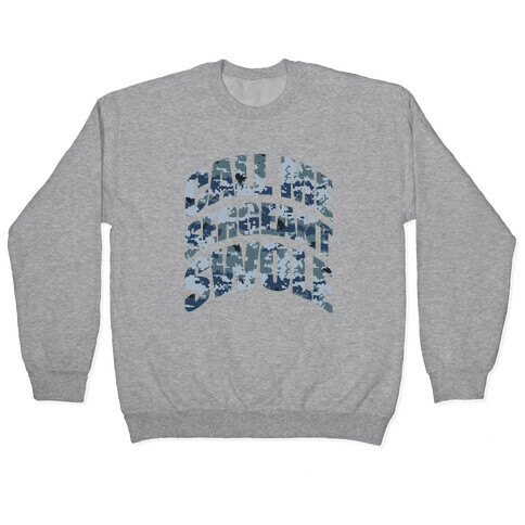 Sergeant Swole (Blue) Pullover