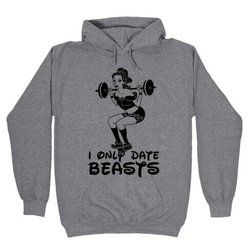 I Only Date Beasts (neon) Hooded Sweatshirt