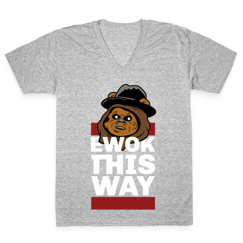 Ewok this Way V-Neck Tee Shirt