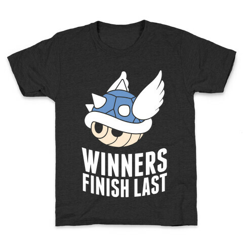 Winners Finish Last In Mario Kart Kids T-Shirt