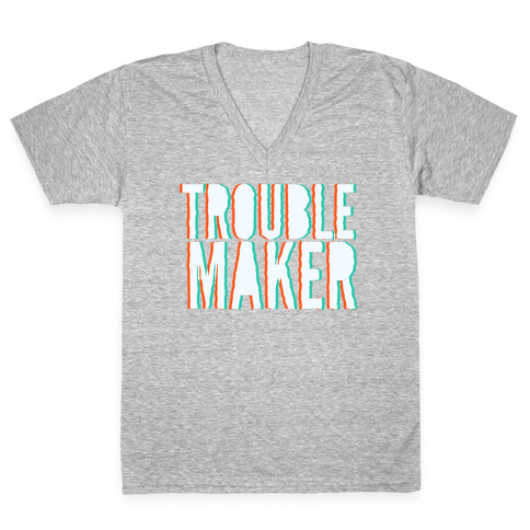 Trouble Maker V-Neck Tee Shirt