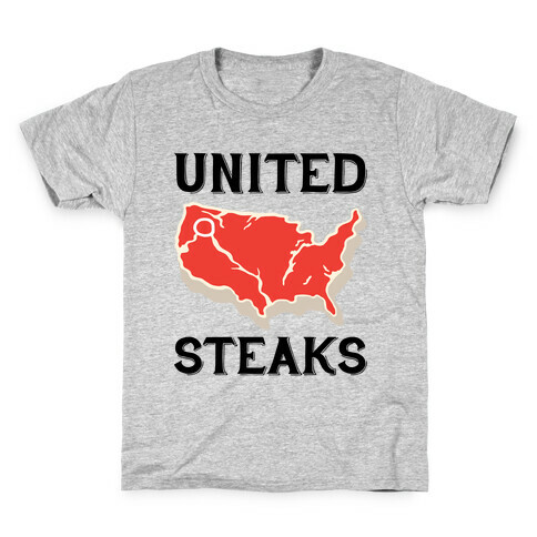 United Steaks Kids T-Shirt