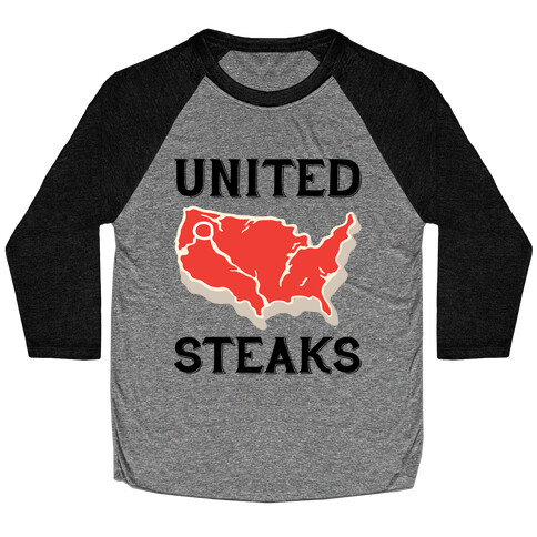 United Steaks Baseball Tee