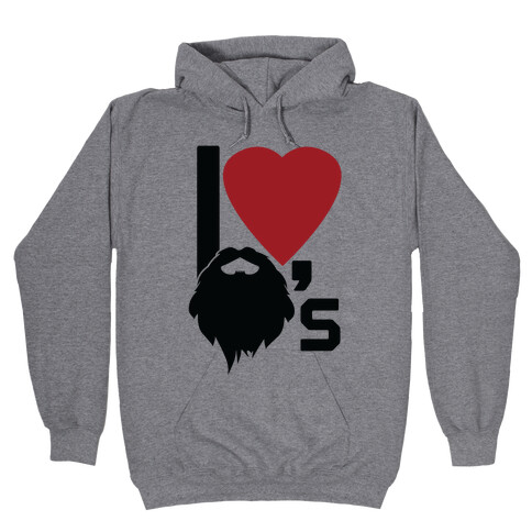 Beard Love Hooded Sweatshirt