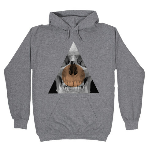 Skull Triangle Hooded Sweatshirt