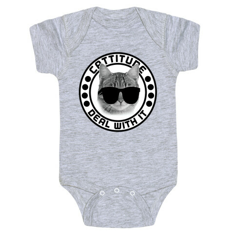 Cattitude Baby One-Piece