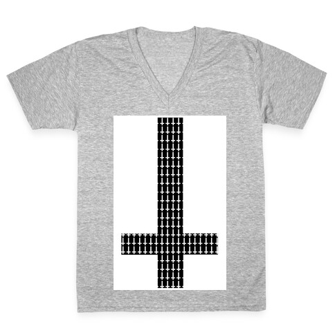 Generic Hipster V-Neck Tee Shirt