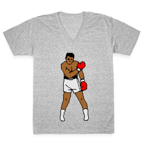 Float Like a Butterfly V-Neck Tee Shirt