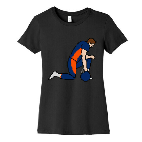 Pixel Tebow Womens T-Shirt