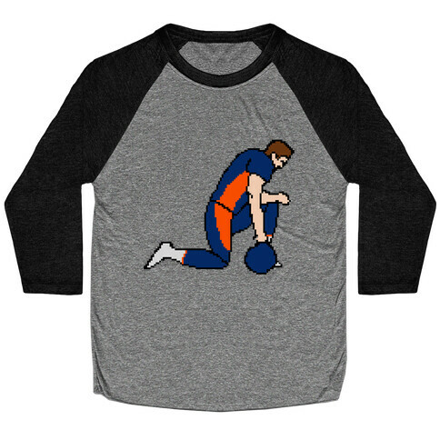 Pixel Tebow Baseball Tee