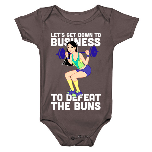 Let's Get Down to Business Parody Baby One-Piece