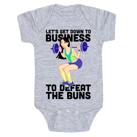 Let's Get Down to Business Parody Baby One-Piece