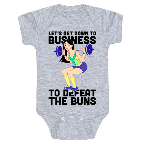 Let's Get Down to Business Parody Baby One-Piece