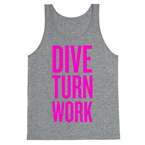 Dive Turn Work Tank Top