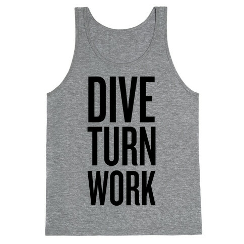 Dive Turn Work Tank Top