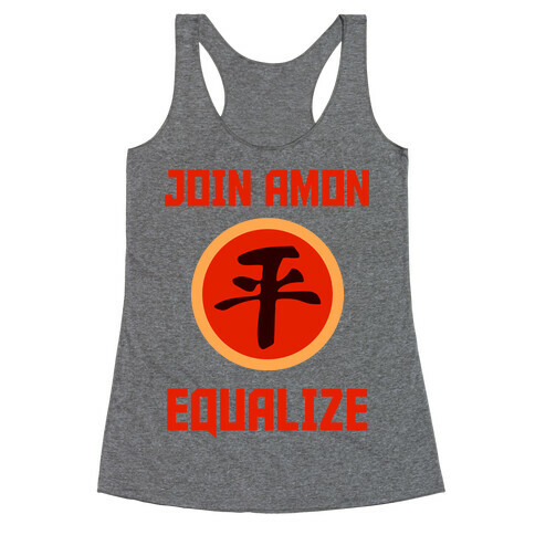 Join The Equalists Racerback Tank Top