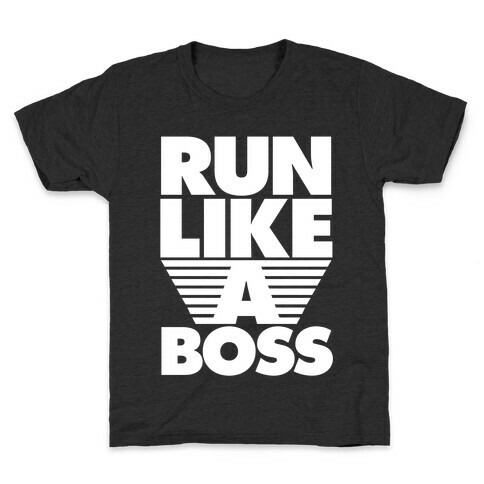 Run Like A Boss Kids T-Shirt