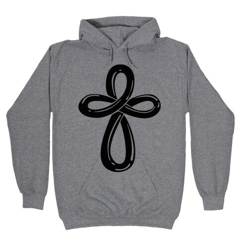 Infinity Cross (Back) Hooded Sweatshirt