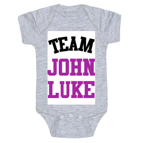 Team John Luke Baby One-Piece