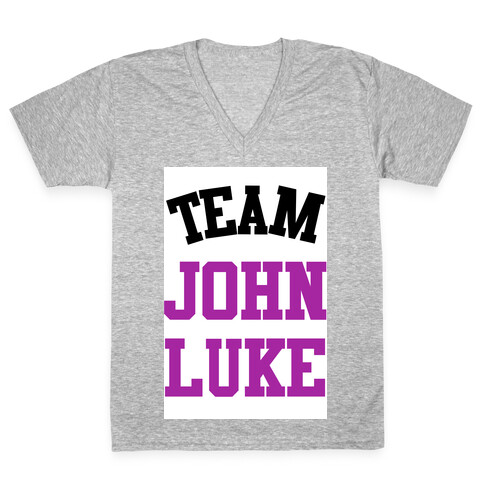 Team John Luke V-Neck Tee Shirt