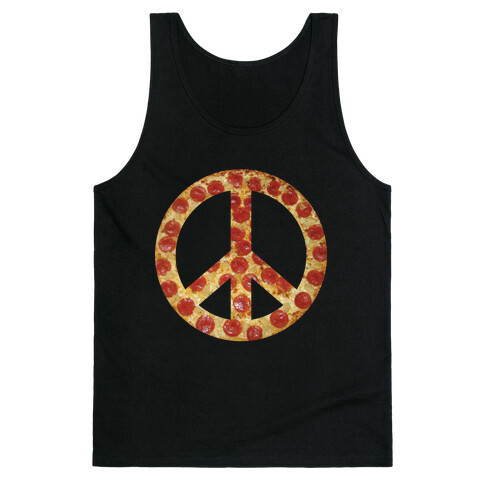 Peace Of Pizza Tank Top