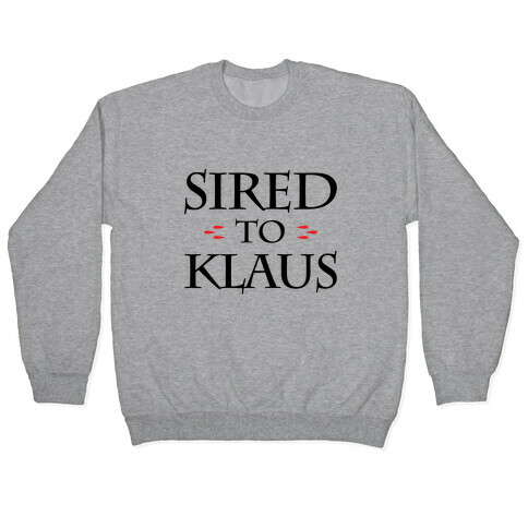 Sired To Klaus Pullover