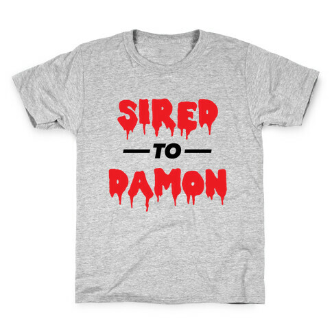 Sired To Damon Kids T-Shirt