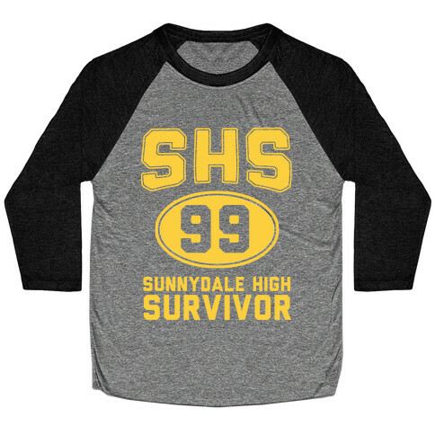 Sunnydale High Survivor Baseball Tee