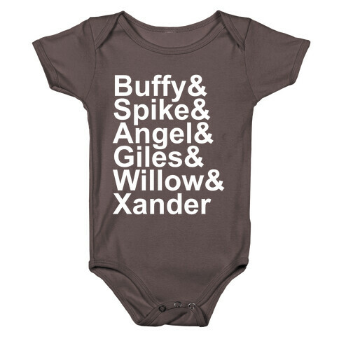 Buffy Names Baby One-Piece