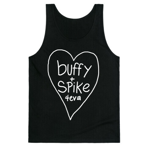 Buffy + Spike 4eva Tank Top