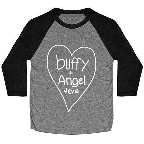 Buffy + Angel 4eva Baseball Tee