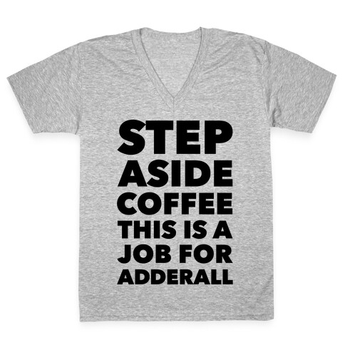 Adderall V-Neck Tee Shirt